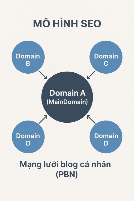 Mô Hình PBN (Private Blog Network) 2025 Đua Top Nhanh Nhất