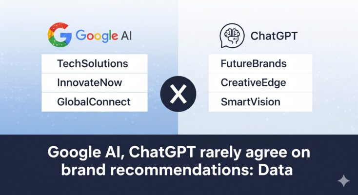 Google AI, ChatGPT và Cuộc Cạnh Tranh Trong Khuyến Nghị Thương Hiệu