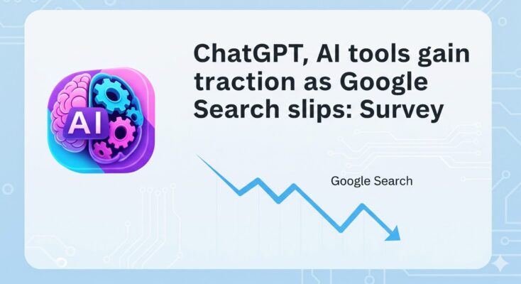 ChatGPT và công cụ AI ngày càng được ưa chuộng, Google Search dần mất vị thế