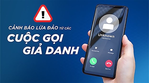Caller-ID spoofing (giả số, giả tên tổ chức)