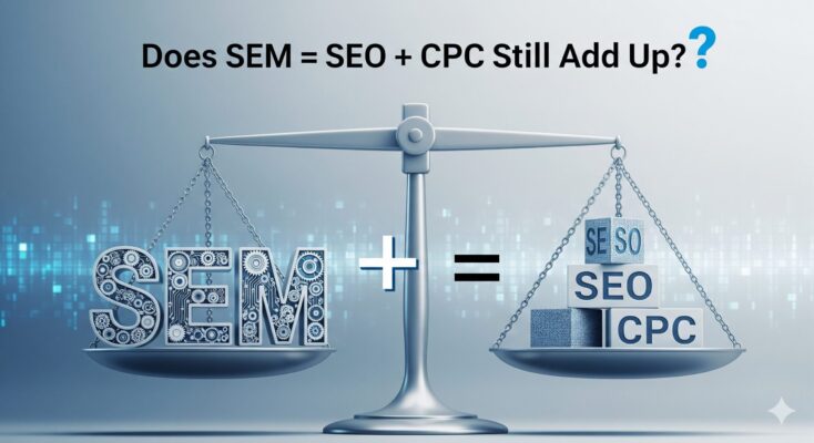 SEM = SEO + CPC – Liệu Còn Đúng Trong Thời Đại Số?