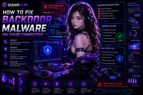 How to Fix Backdoor Malware on Your Computer