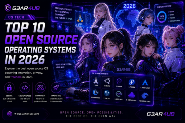 OS Tech — Top 10 Open Source Operating Systems in 2026