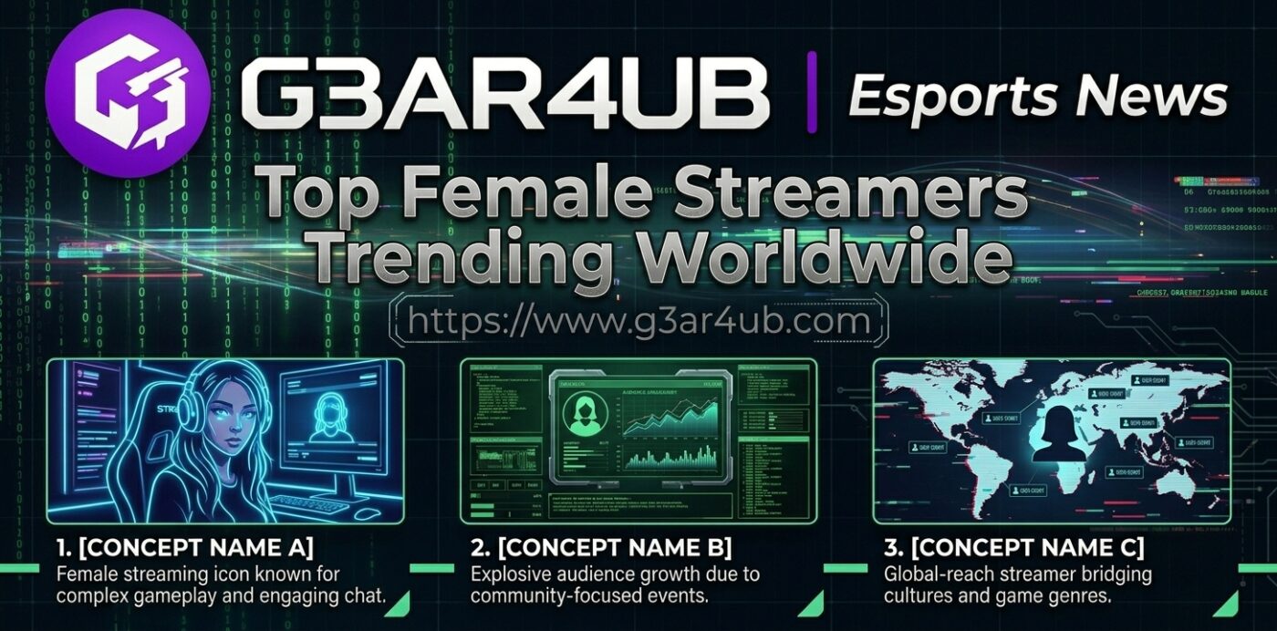 Top 10 Hot & Beautiful Female Streamers in 2026